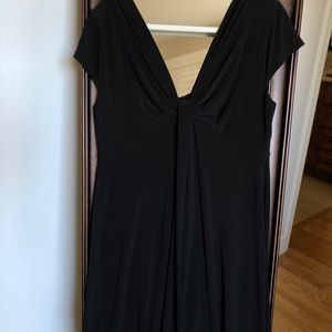 Kindly worn black dress